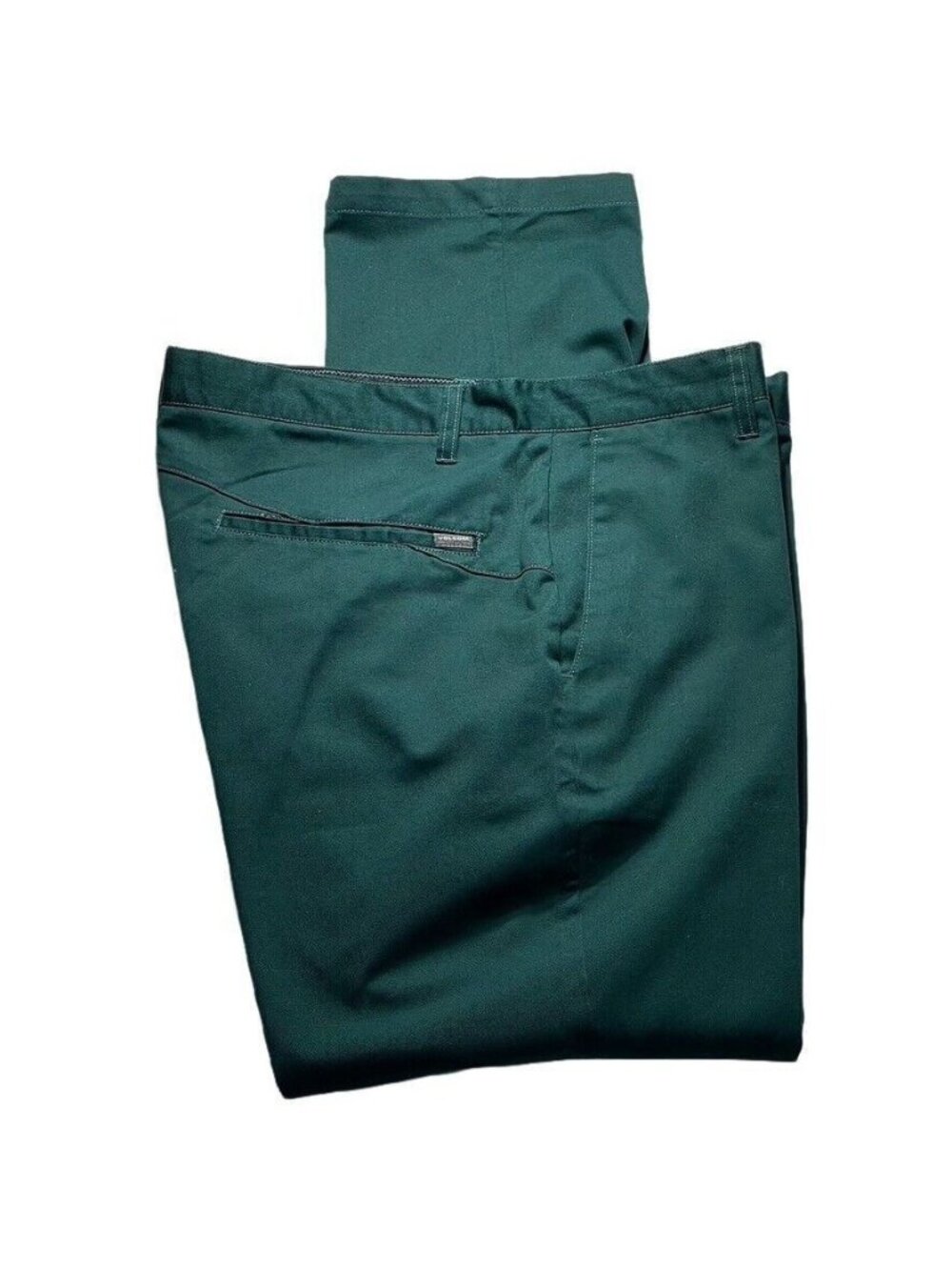 Volcom Mens Green Chino Pants Size 38 Cotton & Polyester Blend Slim Fit